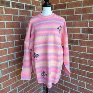 NWT Spirit Jersey Pastel Mushroom Sweater